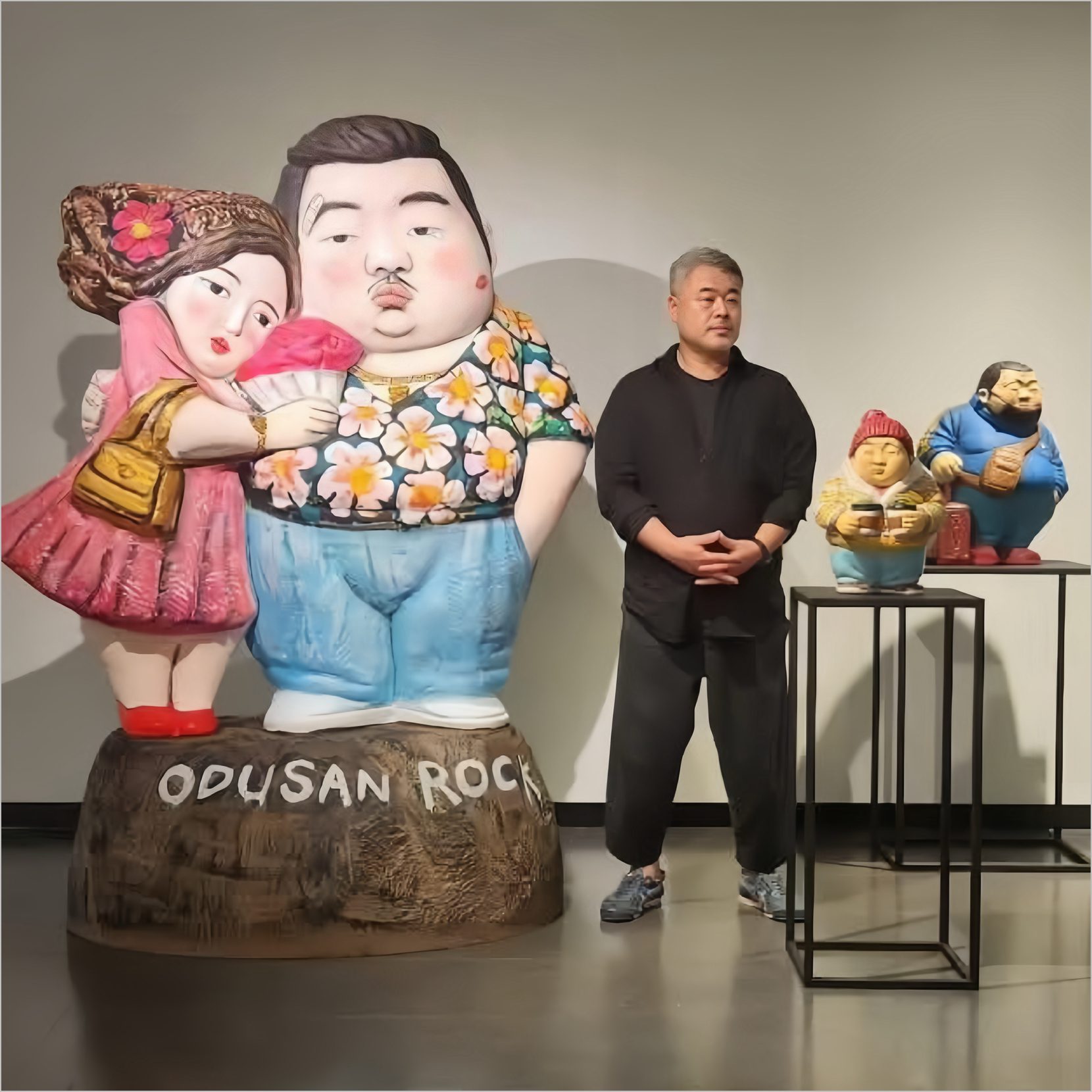 韓國藝術家金元根台北寶于藝術中心《大叔的藍調時光》深情開展