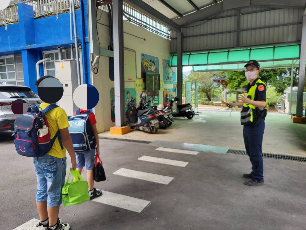 南投集集警啟動開學護童專案　警校合作守護學童安全返校路