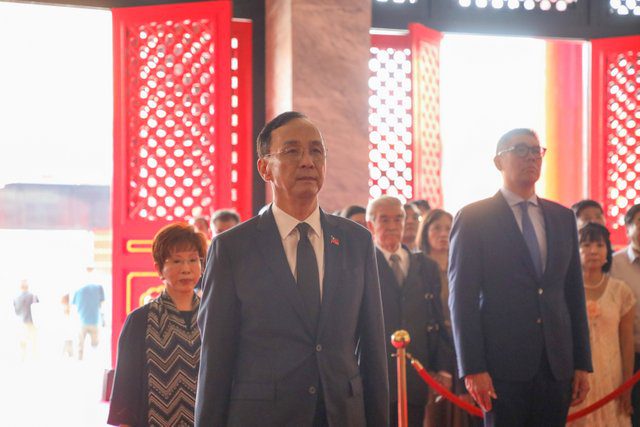 朱立倫:盼眾望所歸的人領導國民黨 朱立倫:盼眾望所歸的人領導國民黨