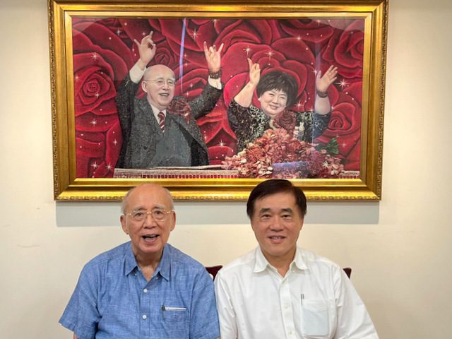 國民黨主席將改選 郝龍斌拜會吳伯雄 國民黨主席將改選 郝龍斌拜會吳伯雄