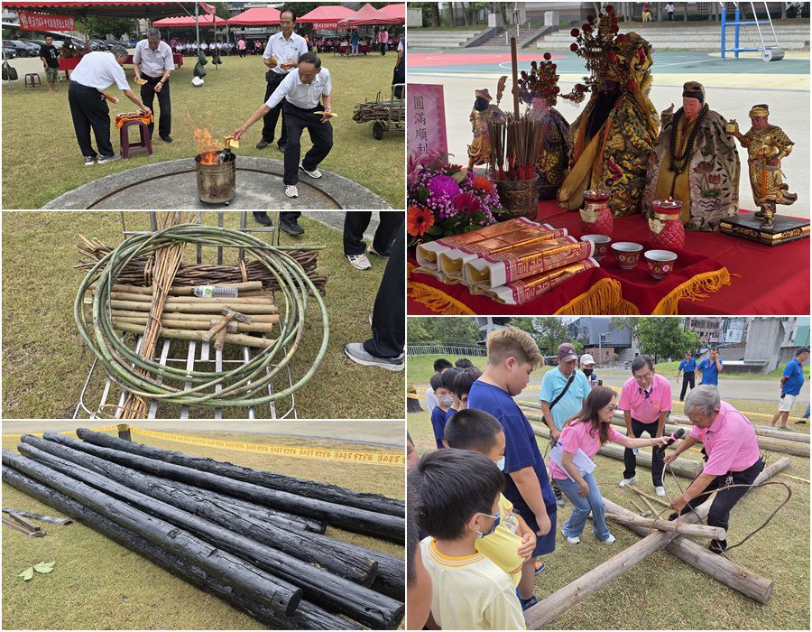 準備「歡盪中鞦」 傳承135年古法鞦韆架動工 準備「歡盪中鞦」 傳承135年古法鞦韆架動工