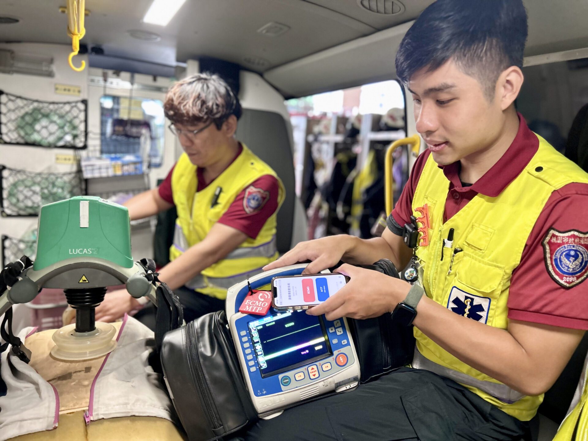 桃消三民分隊研發NFC結合院前啟動網頁系統 登國際醫學期刊 桃消三民分隊研發NFC結合院前啟動網頁系統 登國際醫學期刊