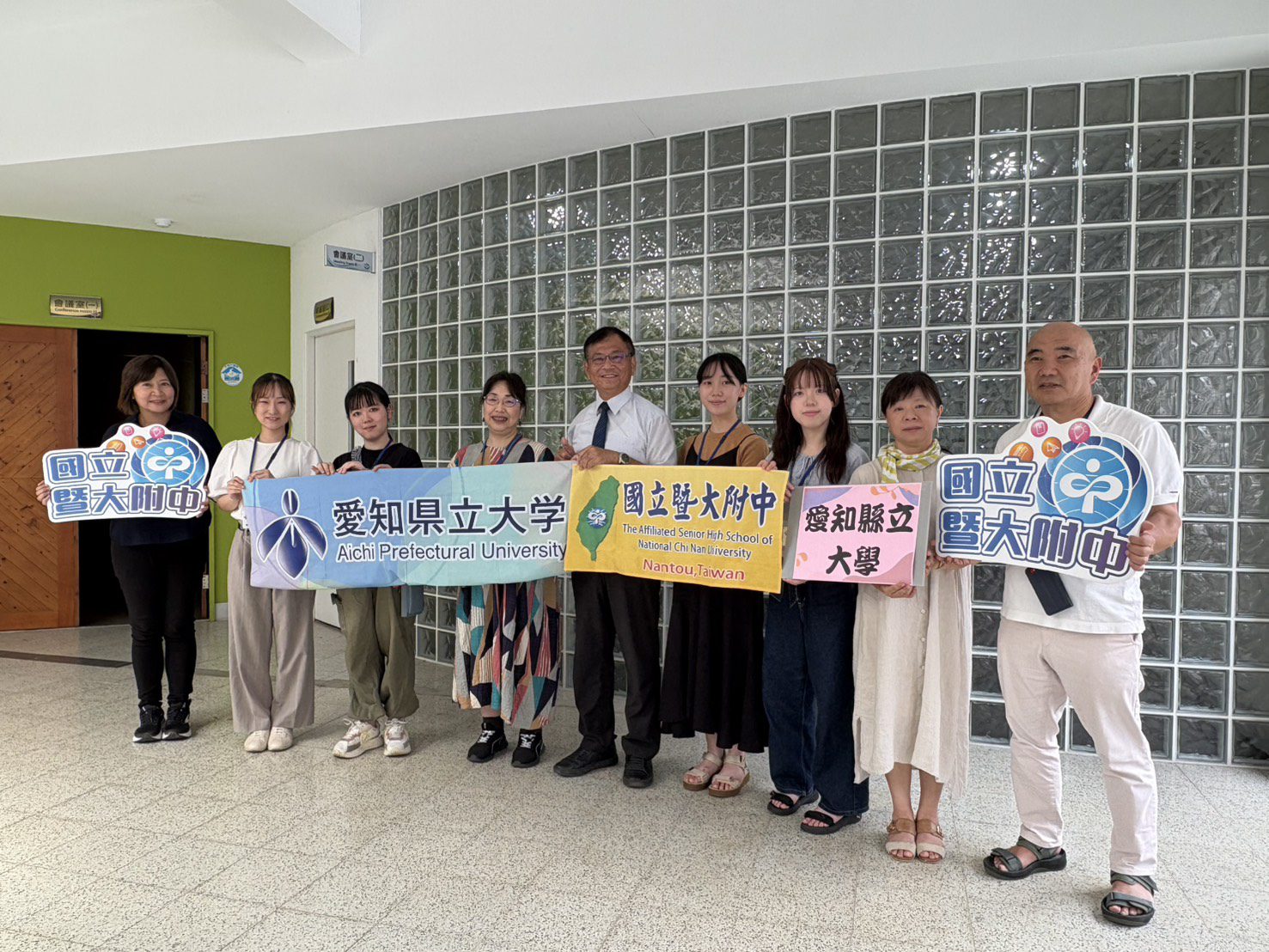 暨大附中開學日國際交流 墨西哥、日本師生齊聚 暨大附中開學日國際交流 墨西哥、日本師生齊聚