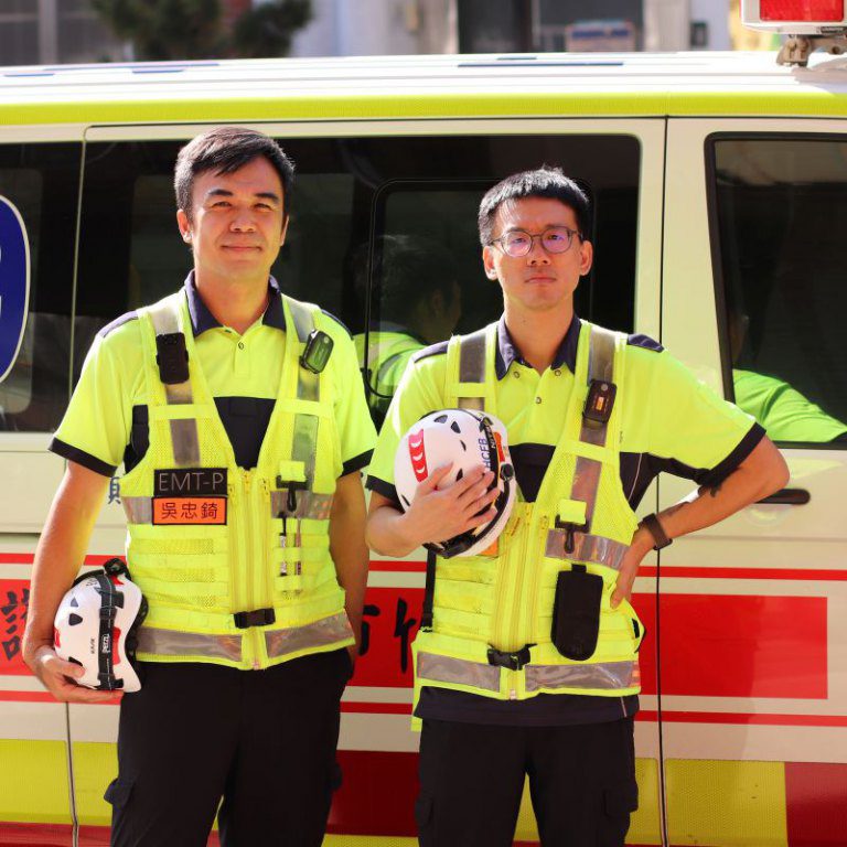 竹市老婦噎食OHCA獲救！　邱臣遠代理市長肯定消防與家屬合力守護生命