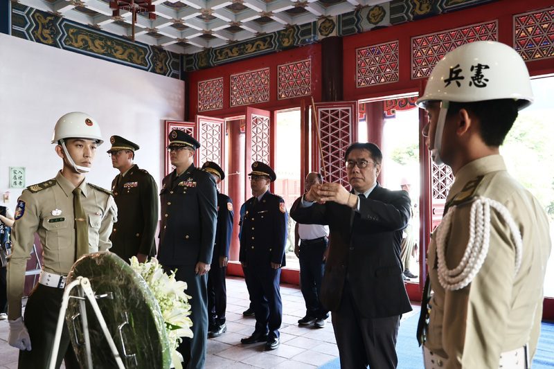 台南市各界114年公祭革命先烈暨陣亡將士秋祭典禮   黃偉哲感念先烈成仁取義精神