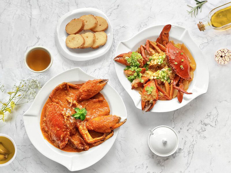 秋蟹正肥美　高雄翰品酒店主打半價紅蟳、超值沙公料理 雙重滋味9/17限時開吃