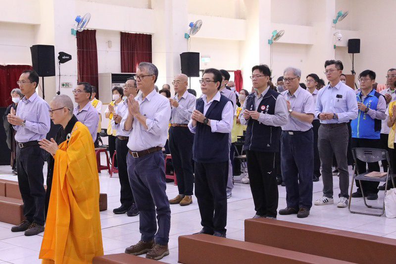 中油大林煉油廠舉辦中元普渡祈福法會