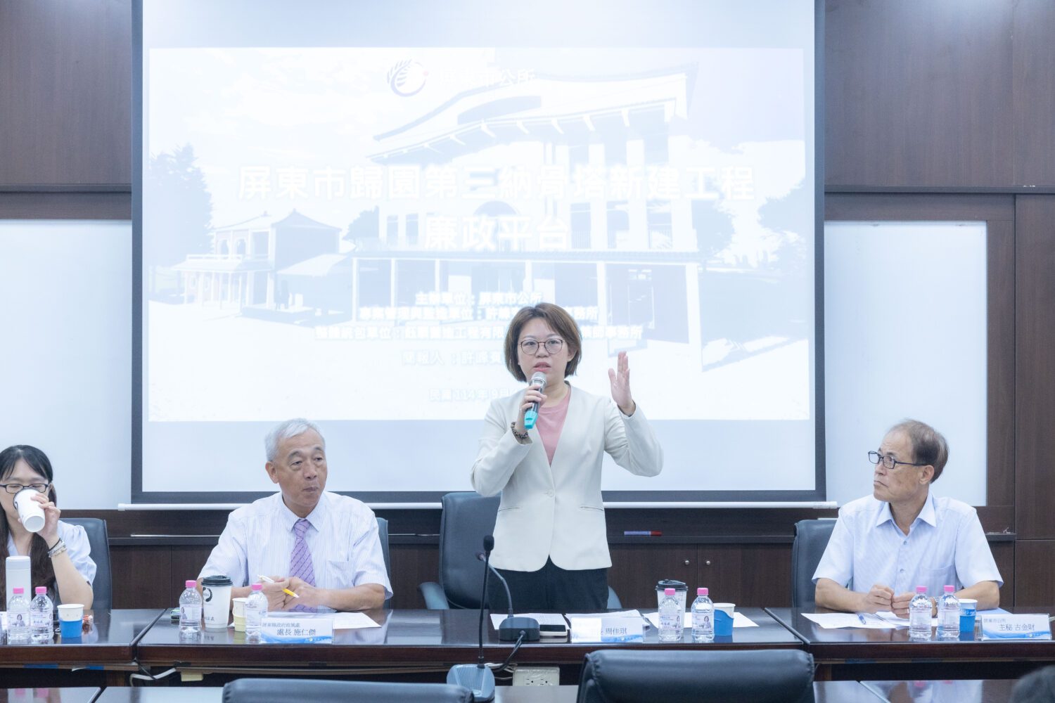 屏東佳政齊心築，「歸園第三納骨堂新建工程」確保透明、廉潔、順利推動！