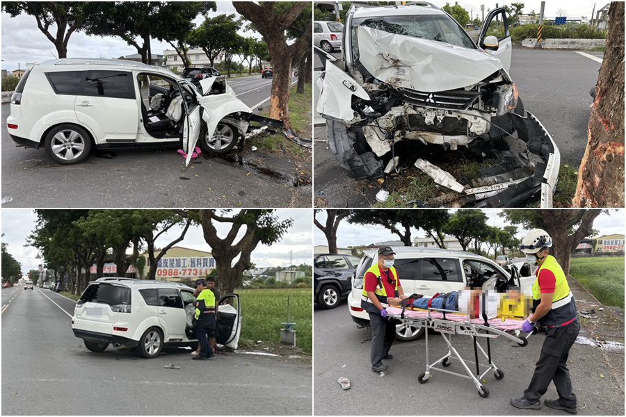 影音/駕車撞路樹 七旬翁殞命 影音/駕車撞路樹 七旬翁殞命