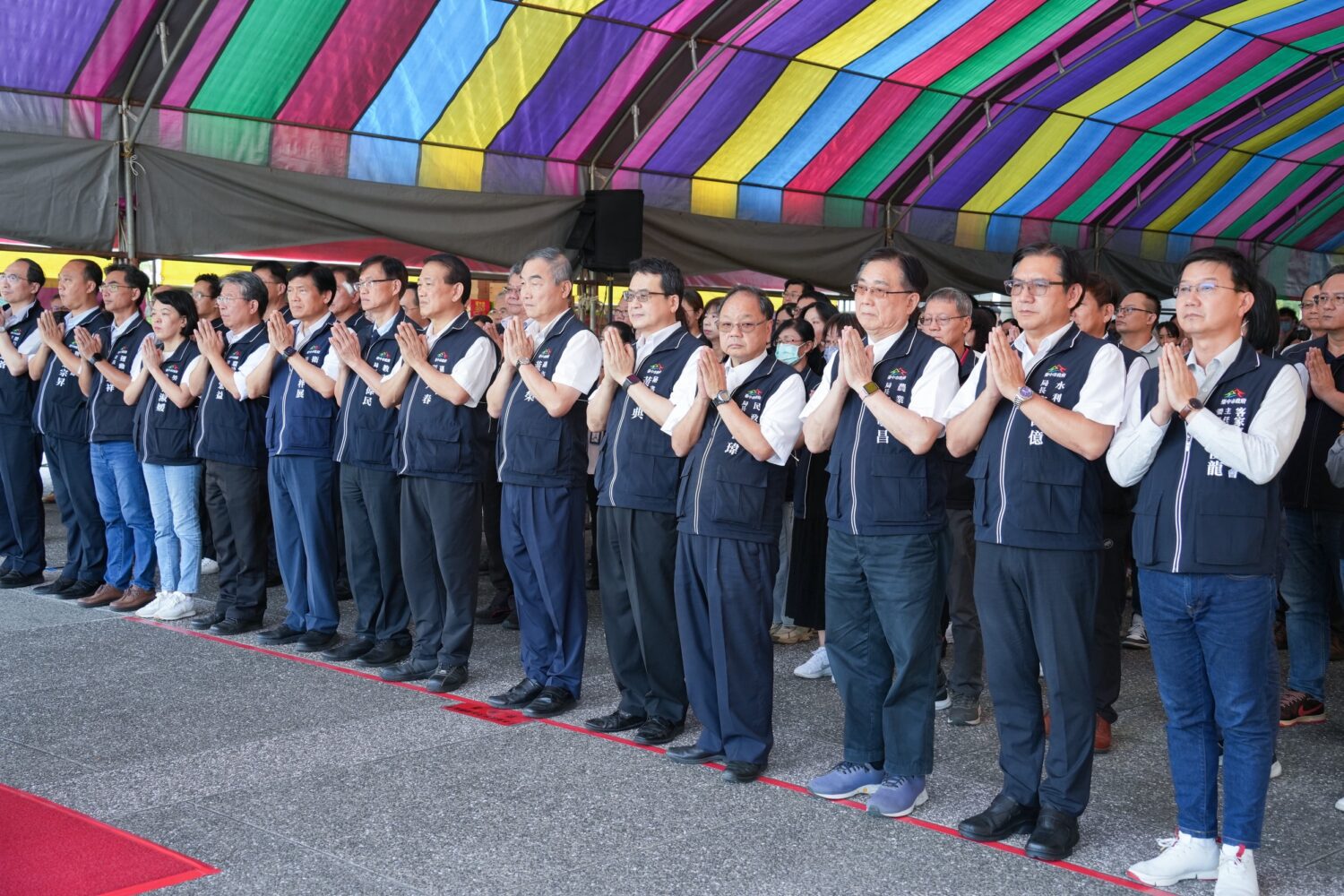 中市府中元普渡 市長盧秀燕祈三大心願：國家安定、市政昌隆、人民安心