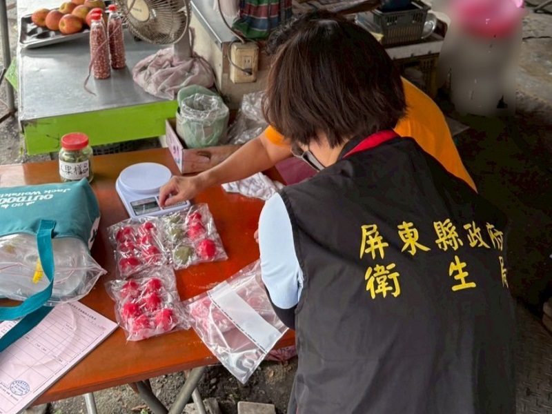 屏東縣衛生局中元節應景食品抽驗 皆符合規定