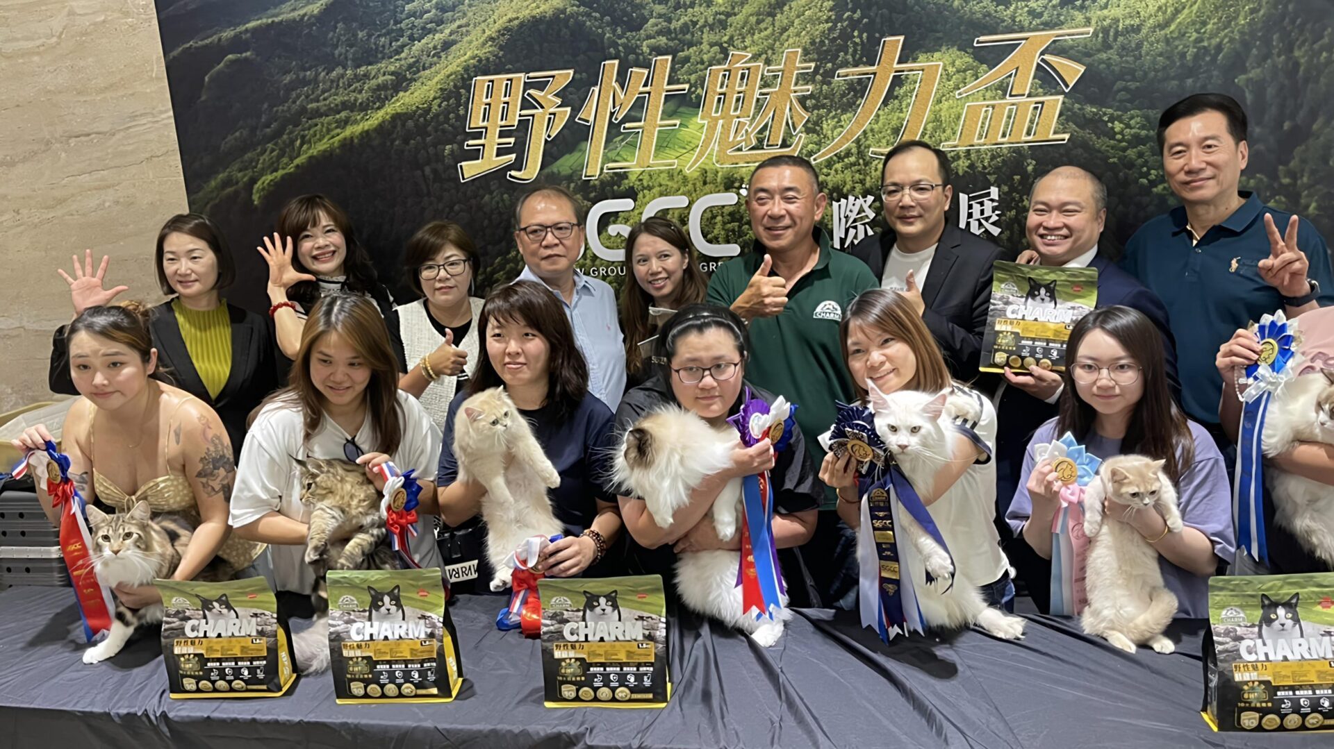 「野性魅力盃國際貓展」高雄登場 稀有貓種亮相