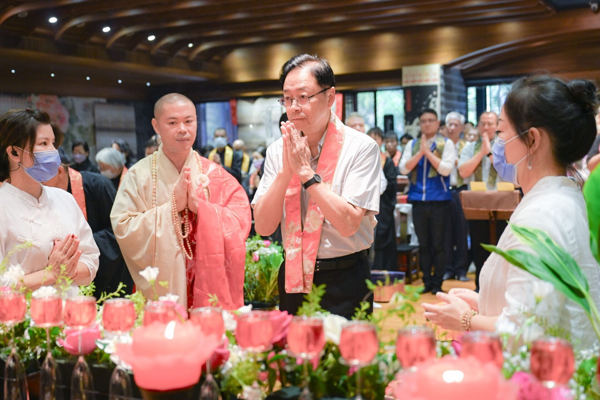 桃園宏願大千世界法會 張善政參與傳遞感恩與公益