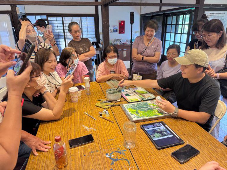 如松講堂綦宗涵的不透明與透明風景詩意