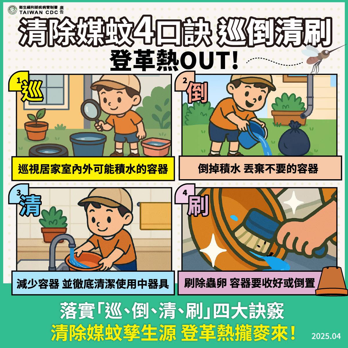 台東40處醫療院所啟動登革熱快篩服務 衛生局籲全民落實「巡倒清刷」