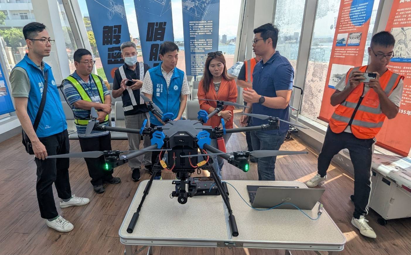 高市海洋局導入AI科技 污染防治聯合稽查全面升級