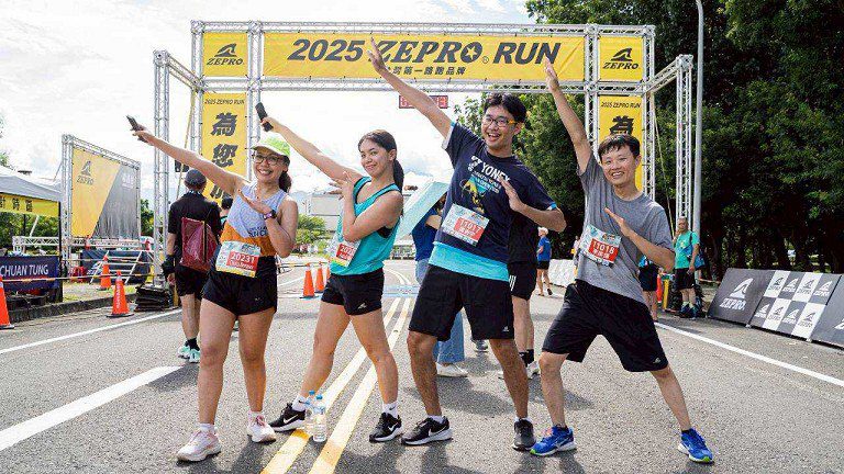 ZEPRO RUN 屏東場熱力開跑　健康組路跑組半馬組盡情發揮