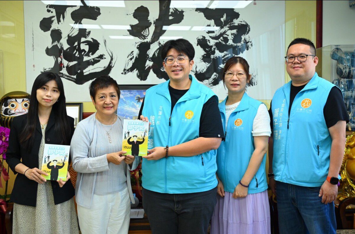 花蓮市公所推廣「洄瀾音樂之父」繪本　傳承郭子究精神