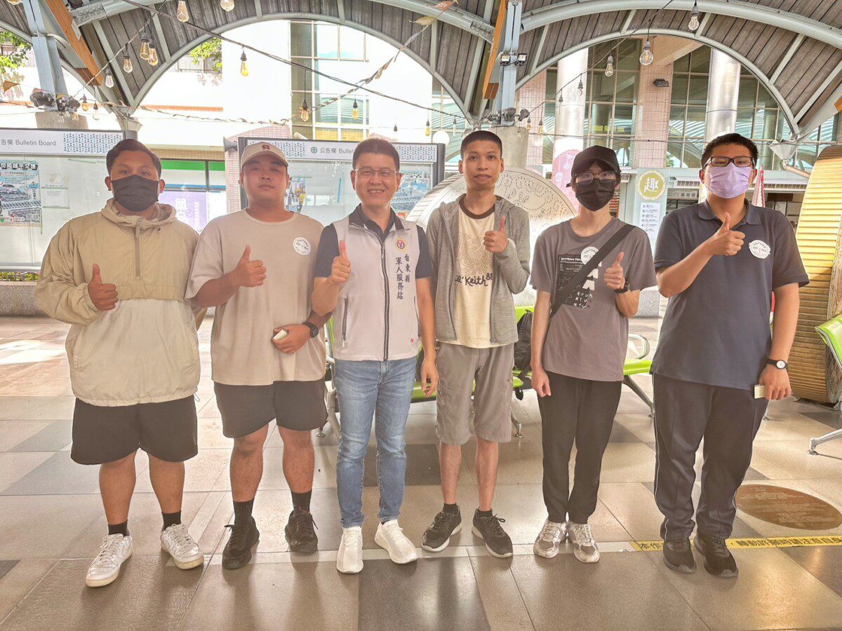 陸軍補充兵役男入營 臺東軍人服務站叮嚀祝福