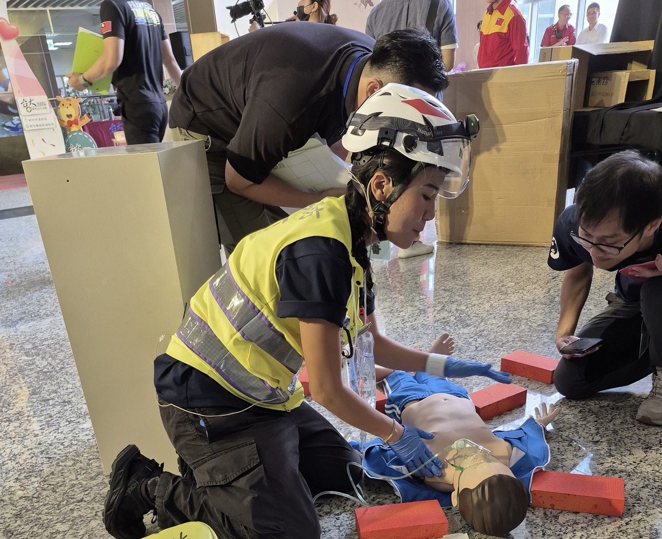 強化急重症應變能量　第一屆「竹塹盃救護競賽」登場
