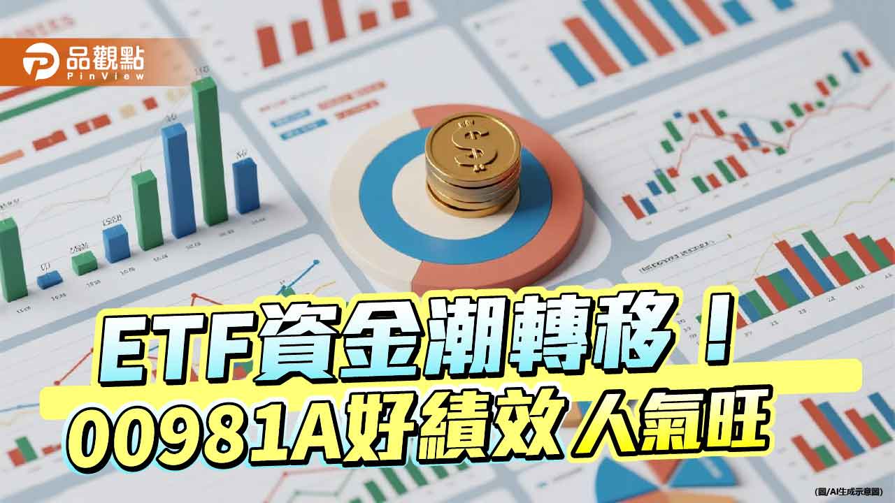 00981A稱霸主動式ETF！市占三成　大戶、中實戶、小資族都追捧