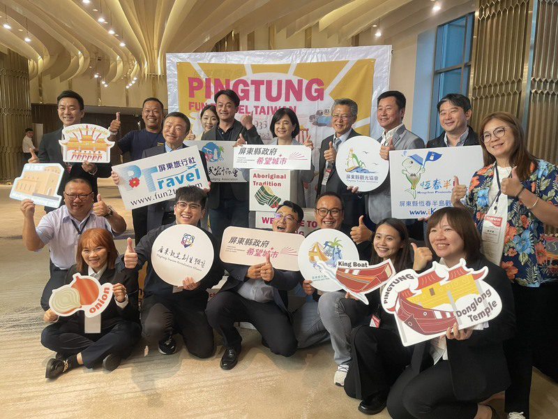 屏縣府交旅處帶領觀光業者 參加胡志明推廣會拓國際旅遊市場