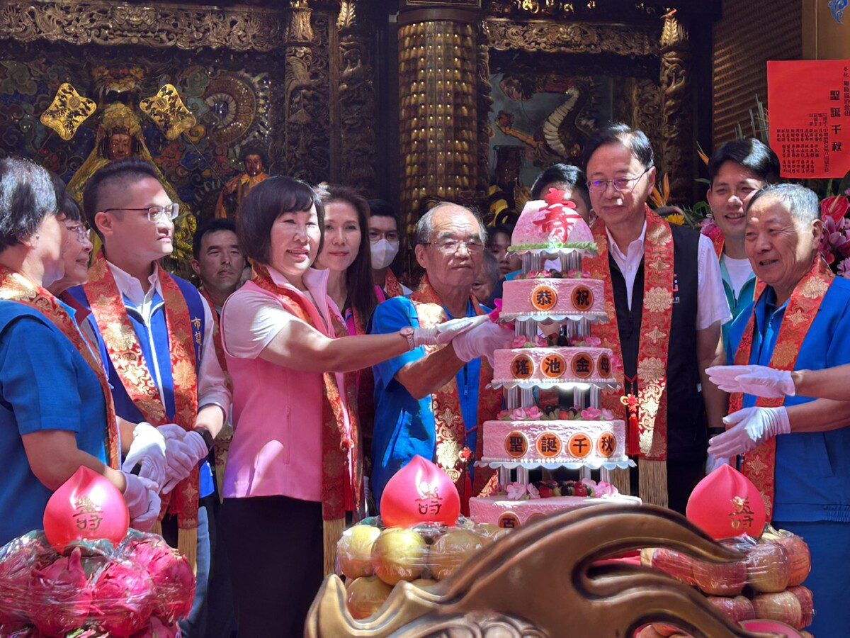 中壢慈惠堂團拜祝壽大典　張市長祈求國泰民安