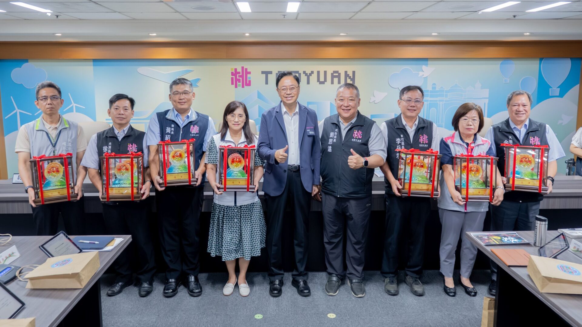 桃園殯葬設施評鑑出爐 7單位獲張善政表揚