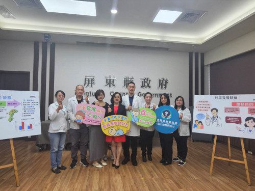 屏東健康起步走 寶寶篩檢一起走  早期發現早期療育 打破「大隻雞慢啼」迷思