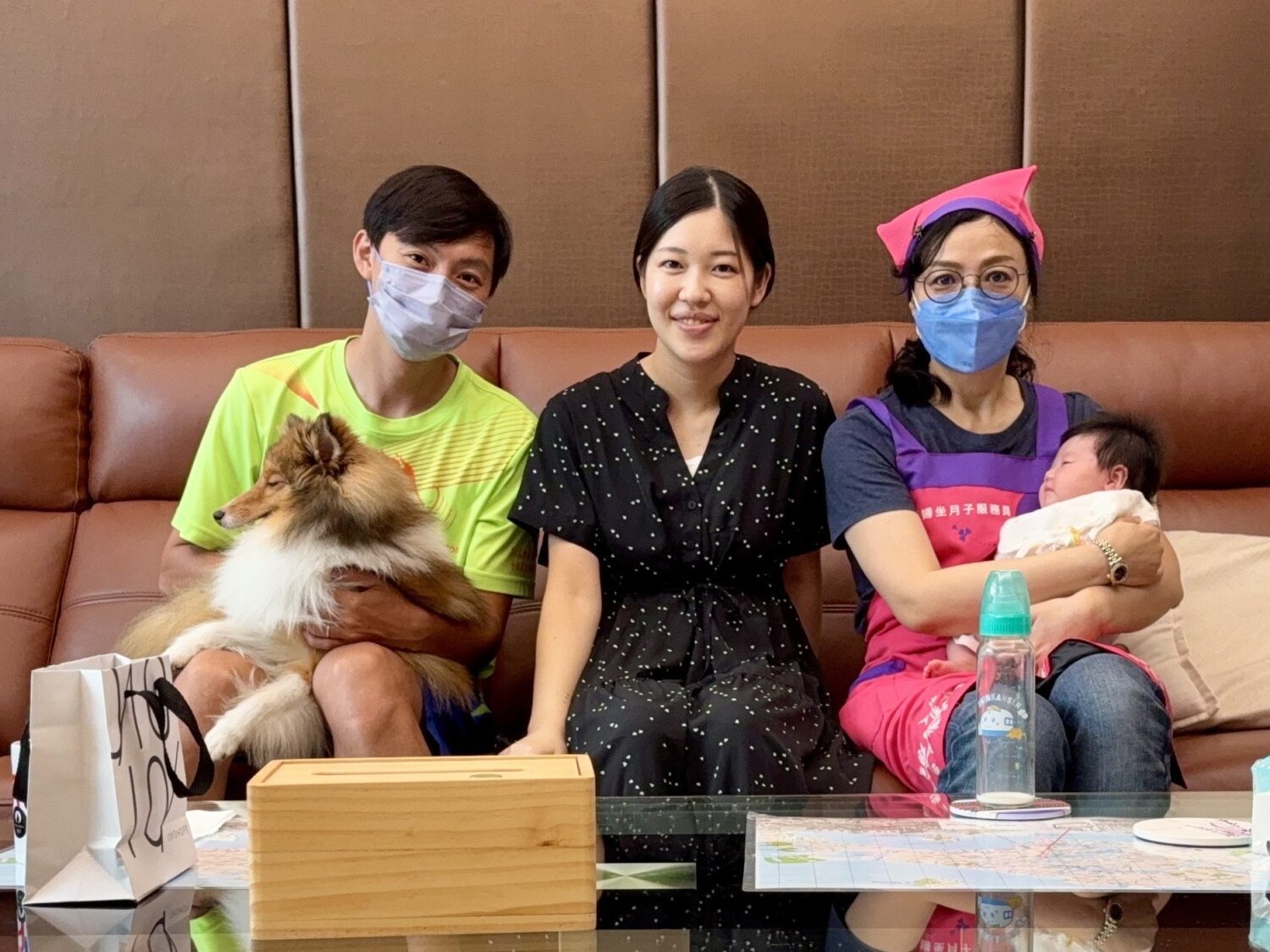 高市月嫂跨越語言隔閡　愛心陪伴日籍新住民坐月子