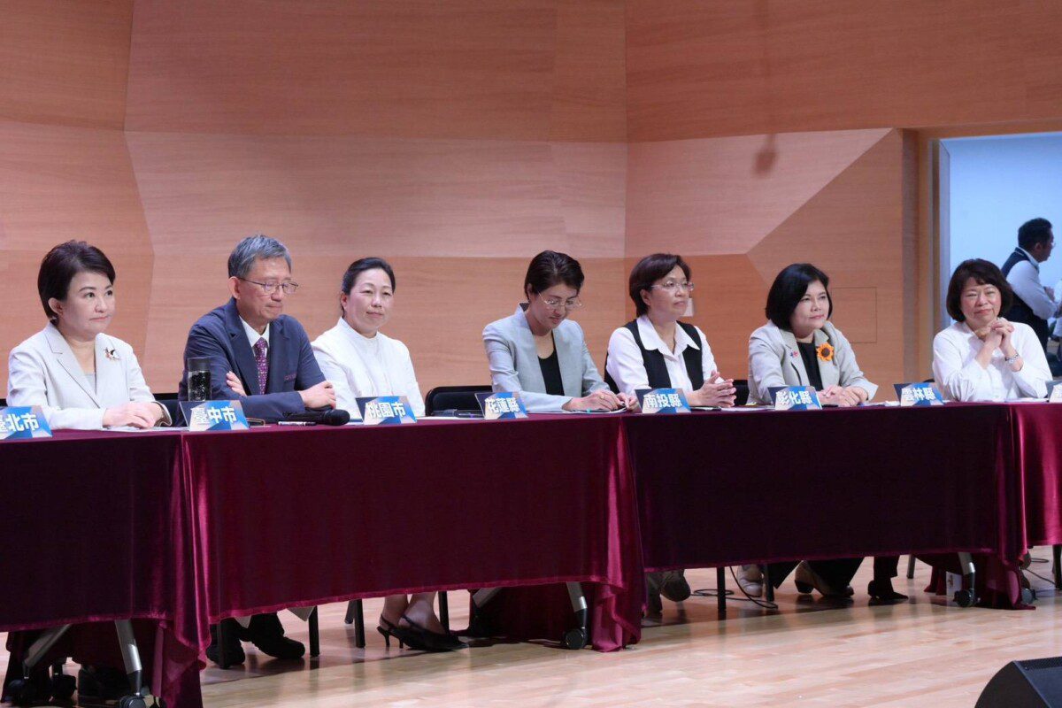 15縣市聯合記者會花蓮縣長徐榛蔚出席 共同呼籲中央恢復一般性補助款