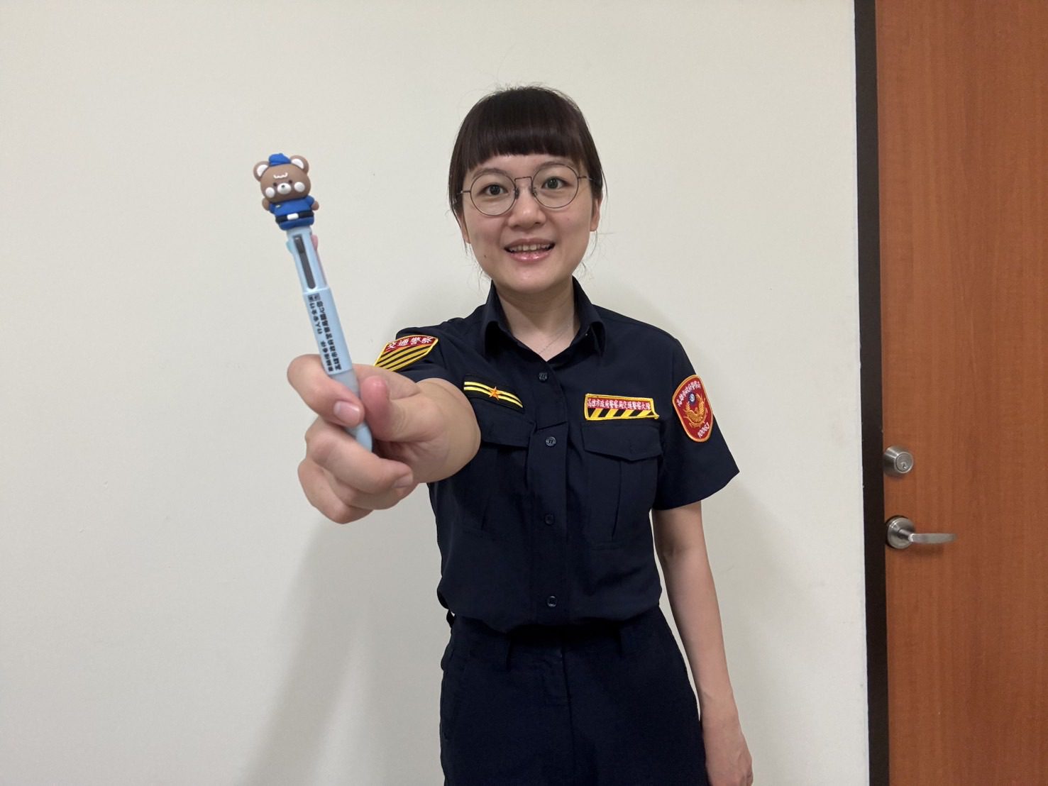 高雄交大迎新血   蔡欣妤成唯一女分隊長 李俊德掌岡山區