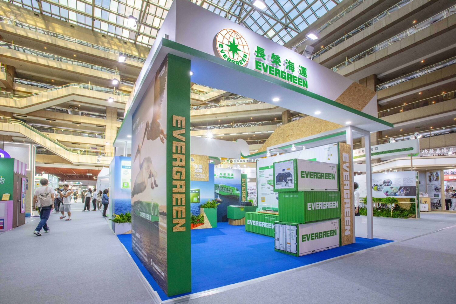 以「綠色航運 永續未來」展現行動承諾 長榮海運參展 2025 亞太永續博覽會