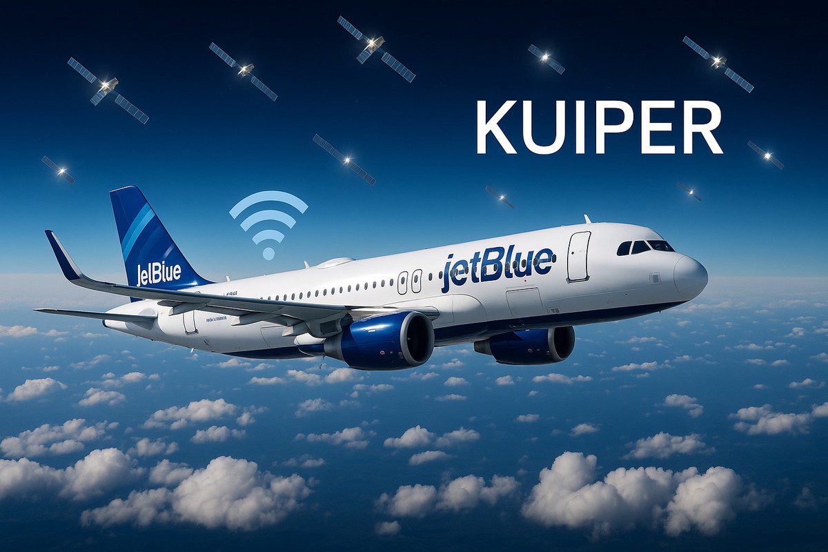 劍指Starlink！亞馬遜Kuiper衛星搶下首張航空WiFi合約