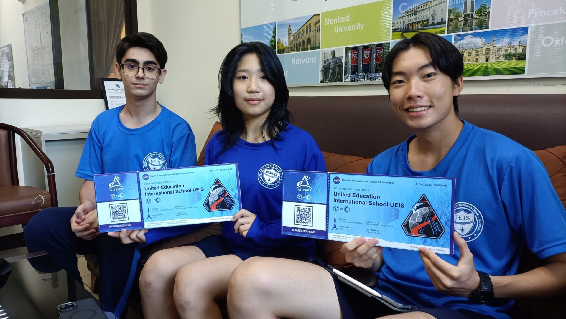 影音/帶著名字繞月球 聯合國際實驗教育機構UEIS申請NASA登機證