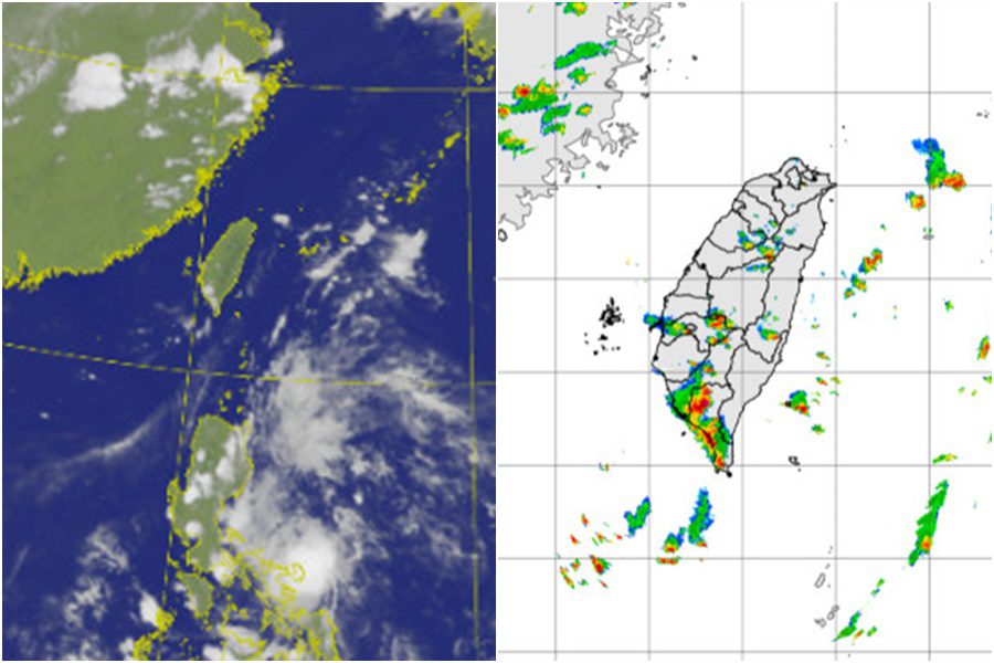 影音/0913午後對流雲系發展旺盛 氣象署發布大雨特報