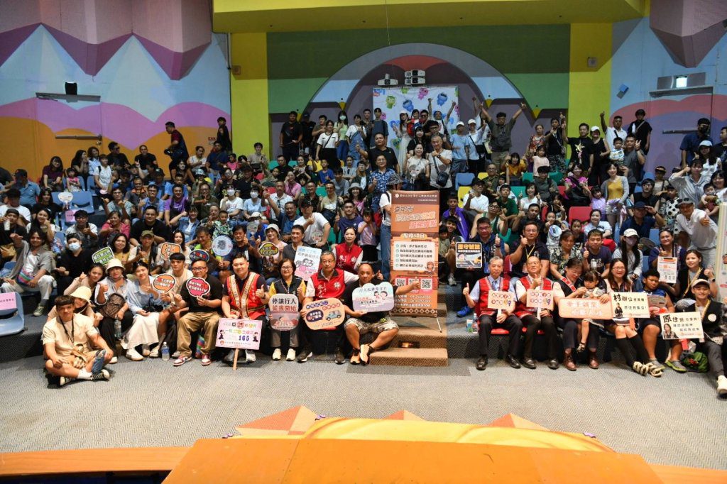 原民警探索趣！ 台中警局攜手麗寶樂園舉辦親子文化活動 逾300人共襄盛舉