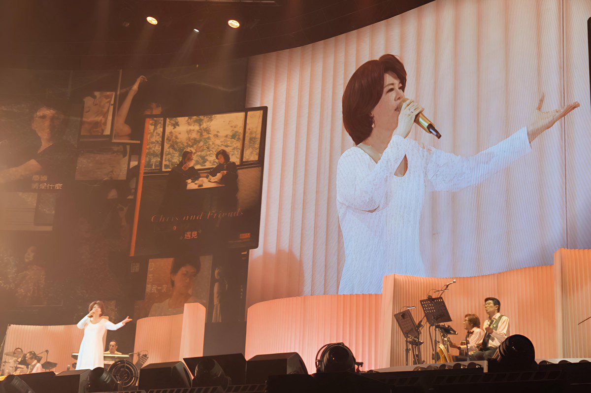 蔡琴高雄巨蛋演唱會 首次8K超高畫質轉播