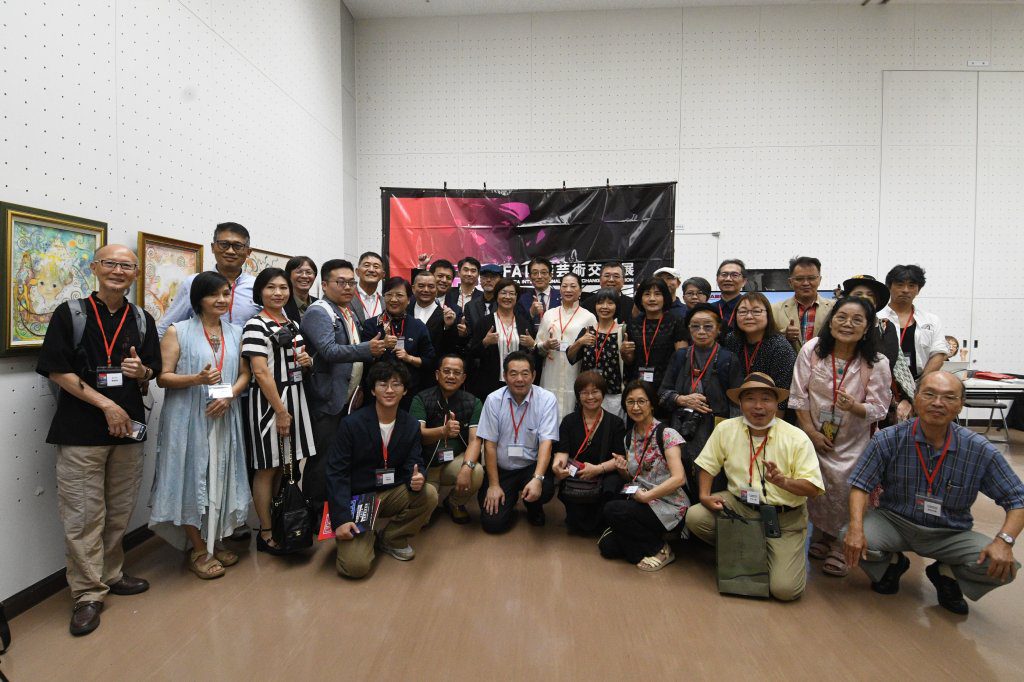 「2025東亞藝術交流展」日本大阪市立美術登場 王惠美率團參展