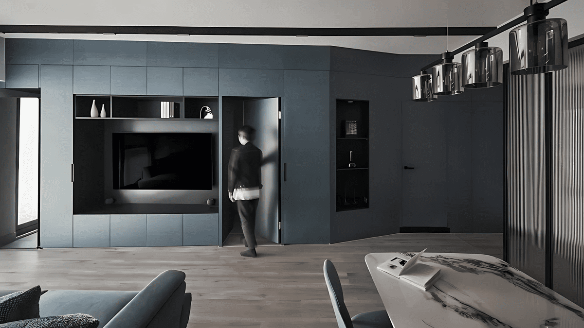 老宅變身低調奢華智能宅！寬月室內設計翻新台北 26 坪住宅