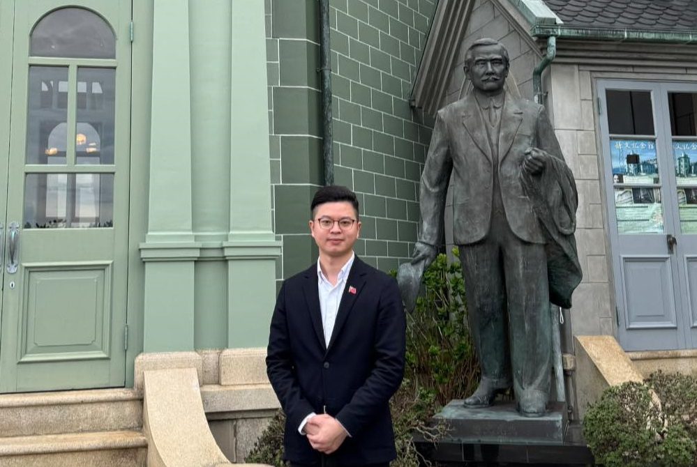 凌濤走訪神戶孫中山紀念館 悟出國民黨主席選舉王道
