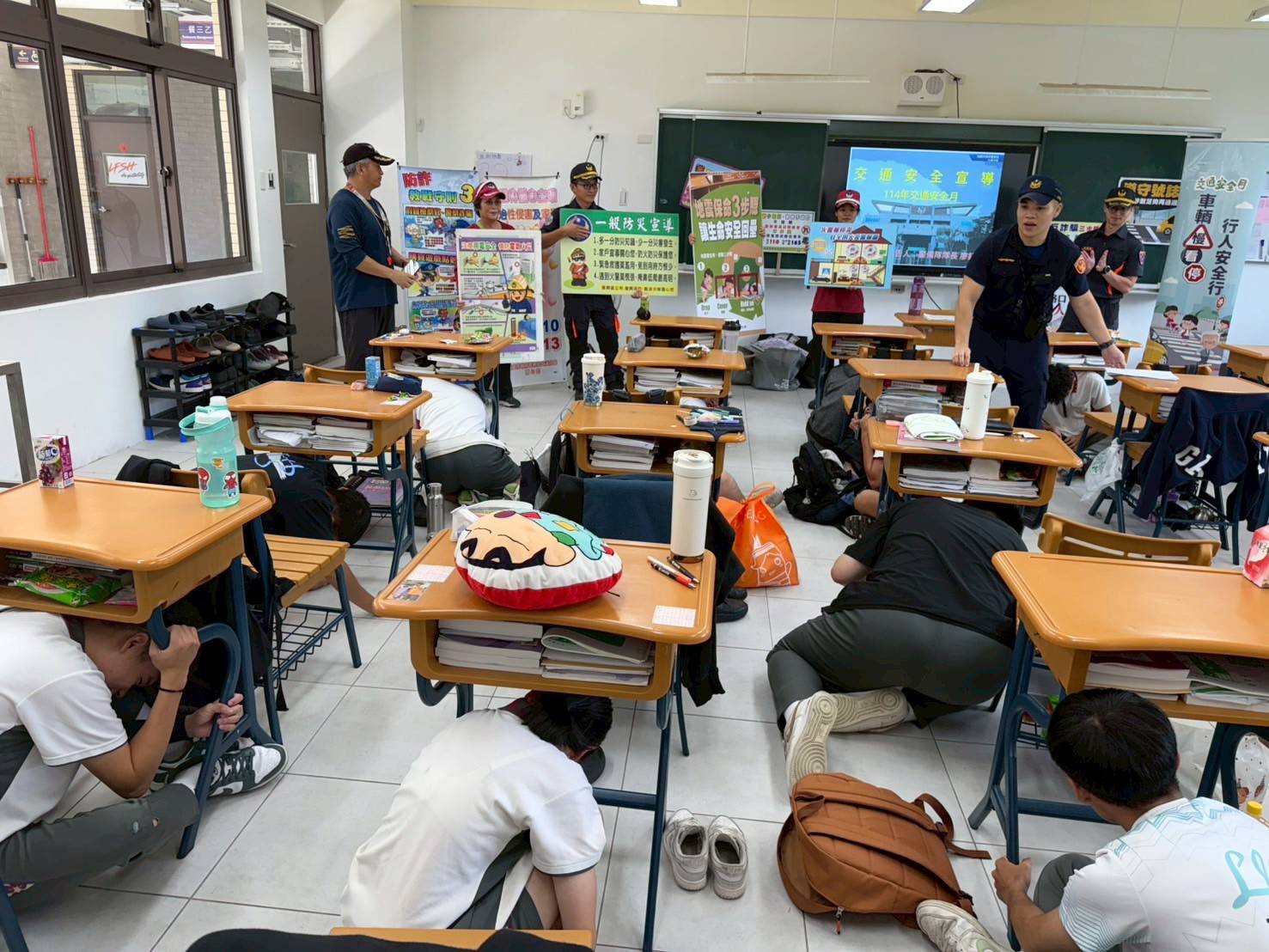 桃消復興分隊攜手原民實驗小學 防災觀念向下扎根