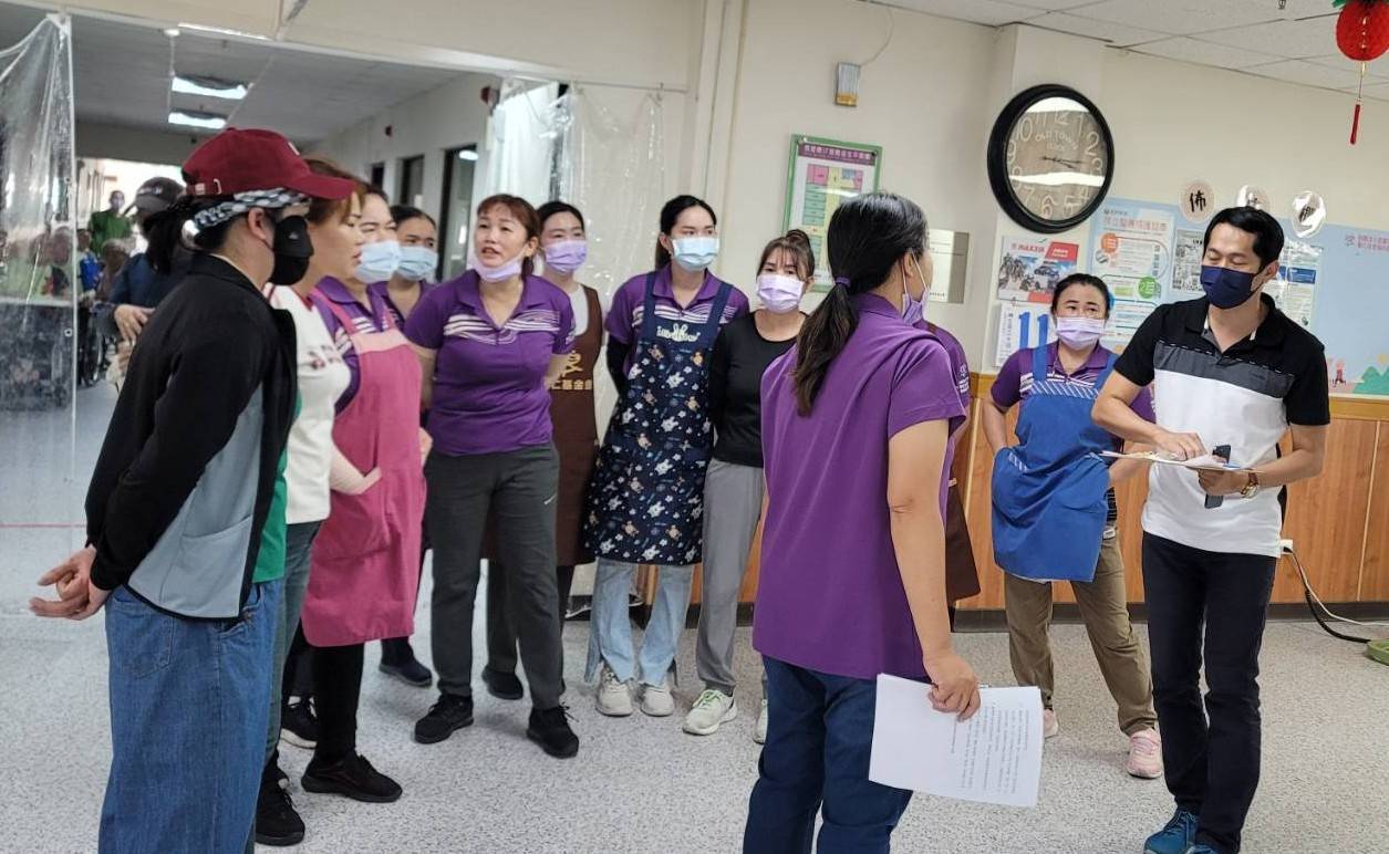 高雄市老人福利機構實境演練強化機構防災韌性