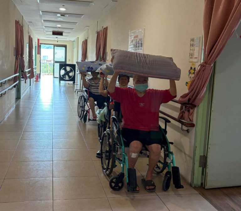 新竹榮家配合國家防災日避難演練　強化全員防災能力