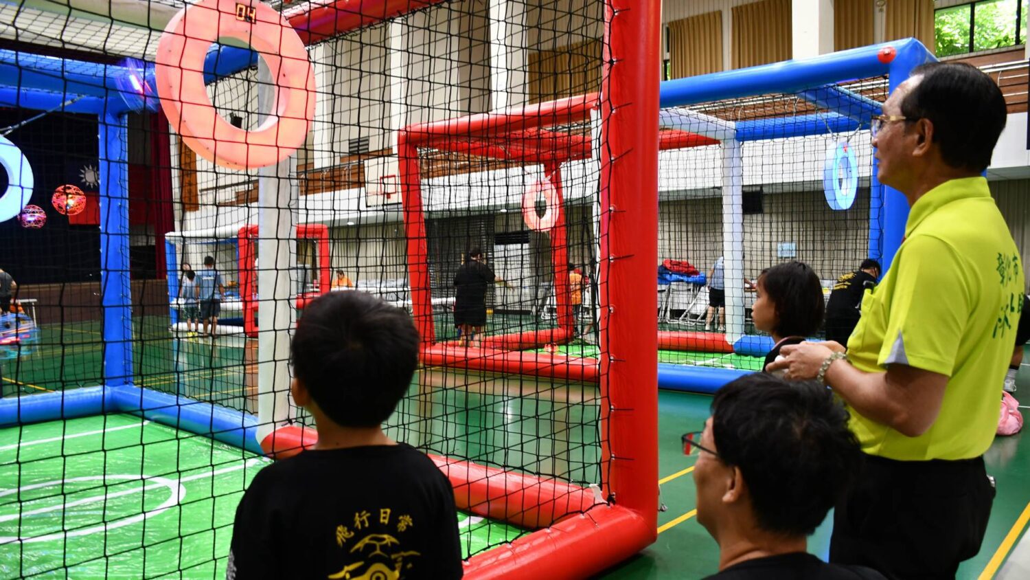 彰化教育科技盃公開賽　無人機足球點燃青少年熱情