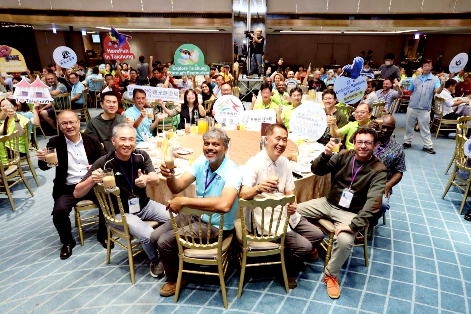 2025世界賞鳥博覽會首屆盛大舉辦  30國齊聚臺中更讓世界看見台灣