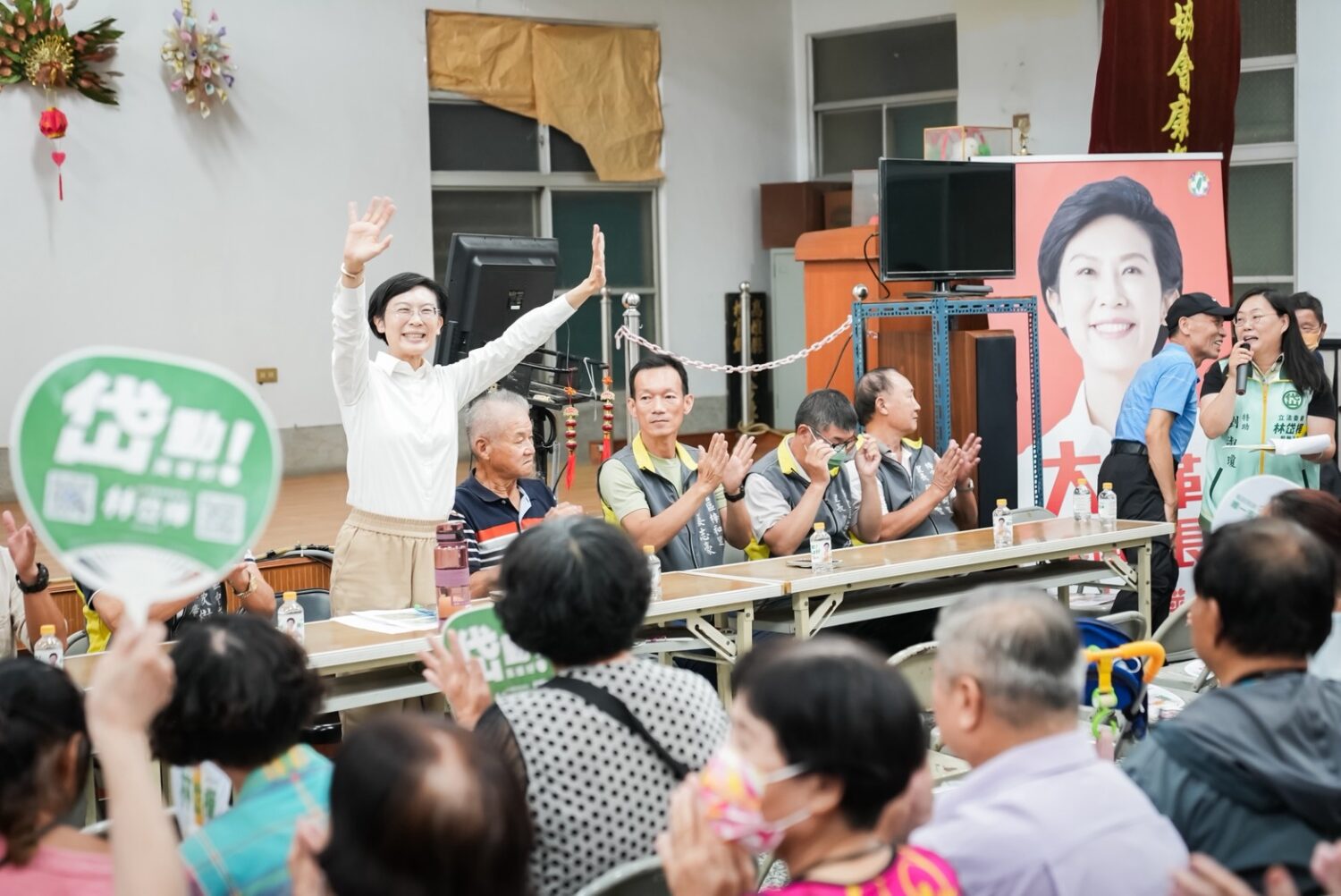 林岱樺最接地氣 梓官上百里民力挺提出建設需求