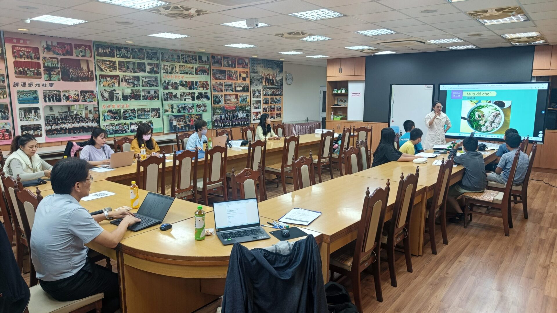 桃園新住民語課程開班率全國第一 本地家庭學子也來選修