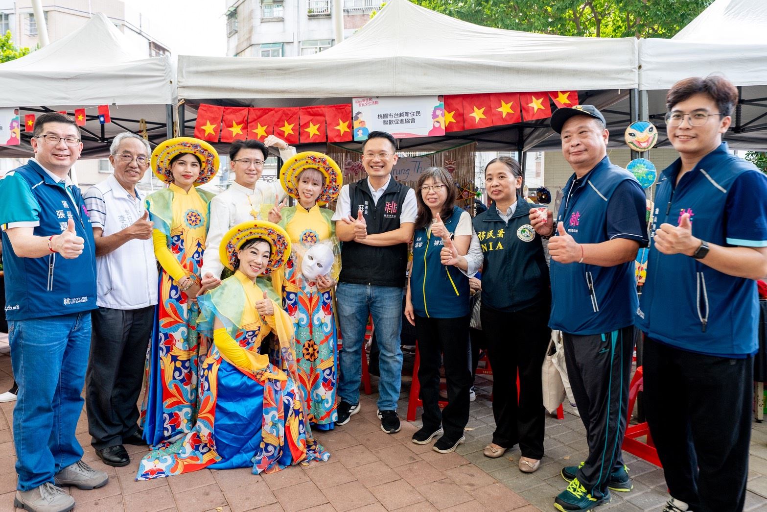 龜山中秋慶典充滿越南風情 蘇俊賓感謝新住民帶給城市豐富文化