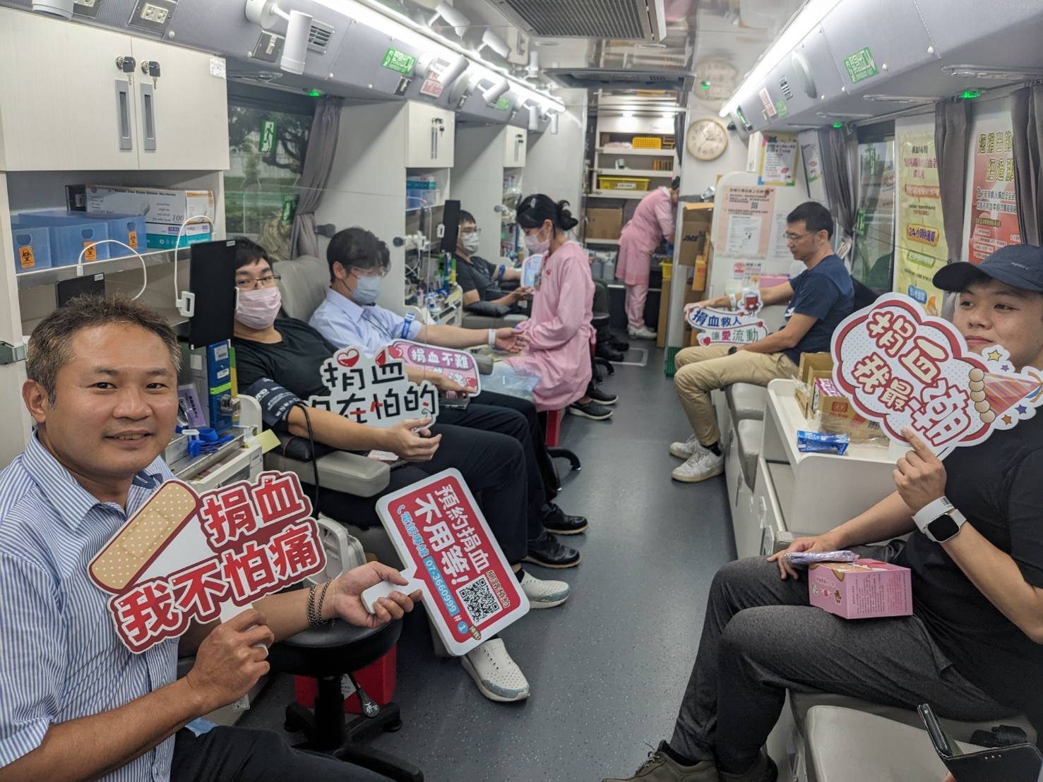 中油煉製事業部攜手社區民眾 「熱血傳愛」捐血活動圓滿成功